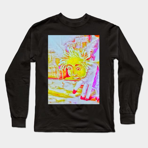 Crazy Donkey Long Sleeve T-Shirt by SSCROW